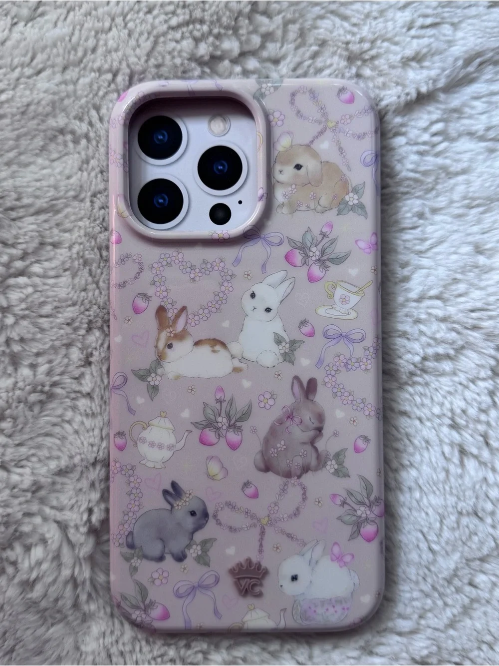 Velvet Caviar iPhone Case X Bunnies & Bows